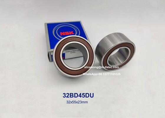 32BD45DU air conditioner bearings 32x55x23mm double row ball bearings