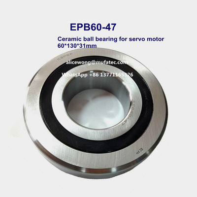 EPB60-47 C3P5 roulement à billes en céramique à grande vitesse pour servo moteur