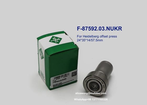 F-87592. Je vous en prie.03.NUKR F-87592 03 NUKR Heidelberg roulements de presse à offset roulements à cames 24*35*14/57,5 mm
