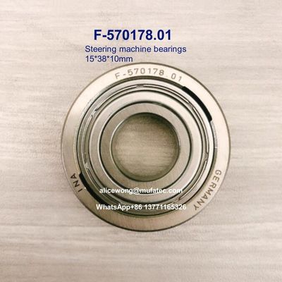 F-570178.01 F-570178 roulements de roulement automobile roulements sphériques de plaine 15*38*10mm