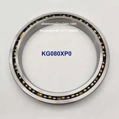 KG080XP0 roulements à section mince 203.2x254x25.4mm, P0, cage en laiton, sans joints