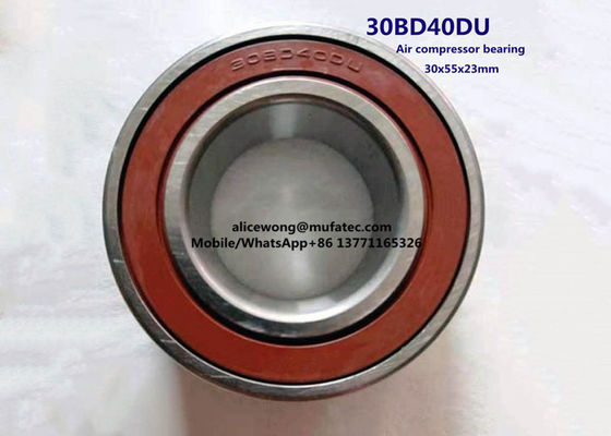 30BD40DU compresseur d'air automatique avec roulement à billes angulaires de contact à double rangée avec roulement 30*55*23 mm